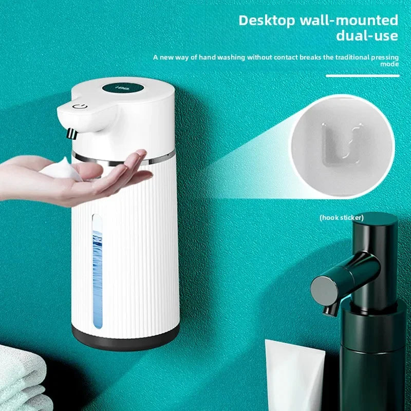 Waterproof IPX6 Soap Dispenser - In Use
