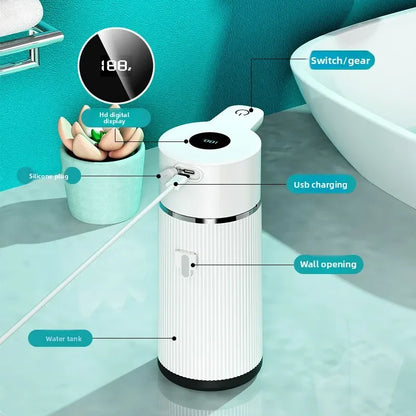 USB-C Rechargeable Soap Dispenser - Charging Port